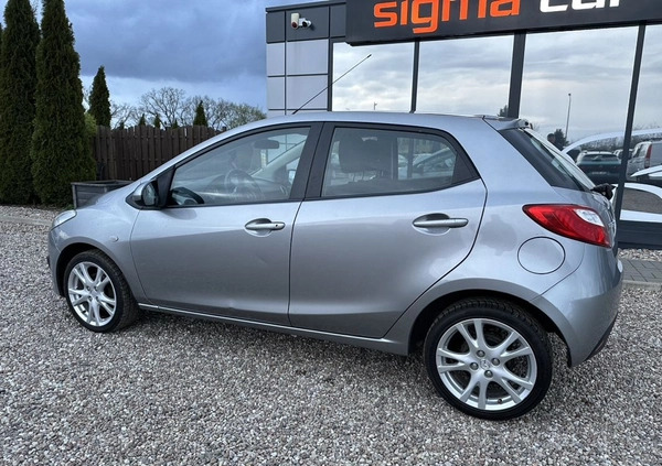 Mazda 2 cena 12900 przebieg: 233000, rok produkcji 2009 z Goleniów małe 497